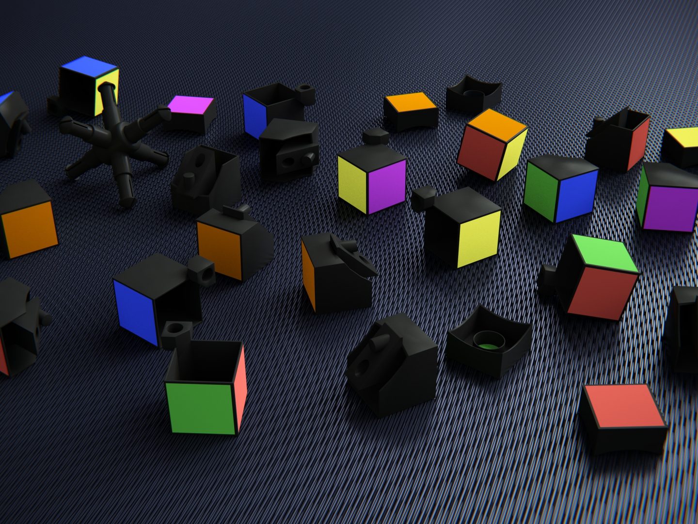 Grey cubes. Кубик рубик 3d. Черные кубики 3д. Живые обои кубик Рубика. Кубик Рубика обои на телефон.