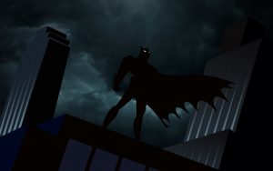 Batman At the top of a building (DC Comics) HD