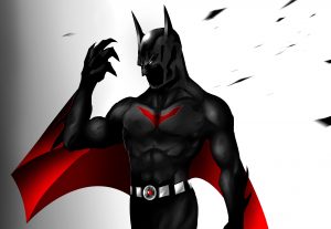 Black And Red Batman (DC Comics) 8K