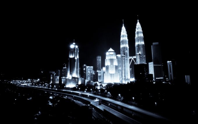 Kuala Lumpur At Night 01