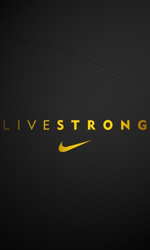 Nike Livestrong Logo Hd Wallpaper