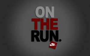 Nike: On the run logo HD