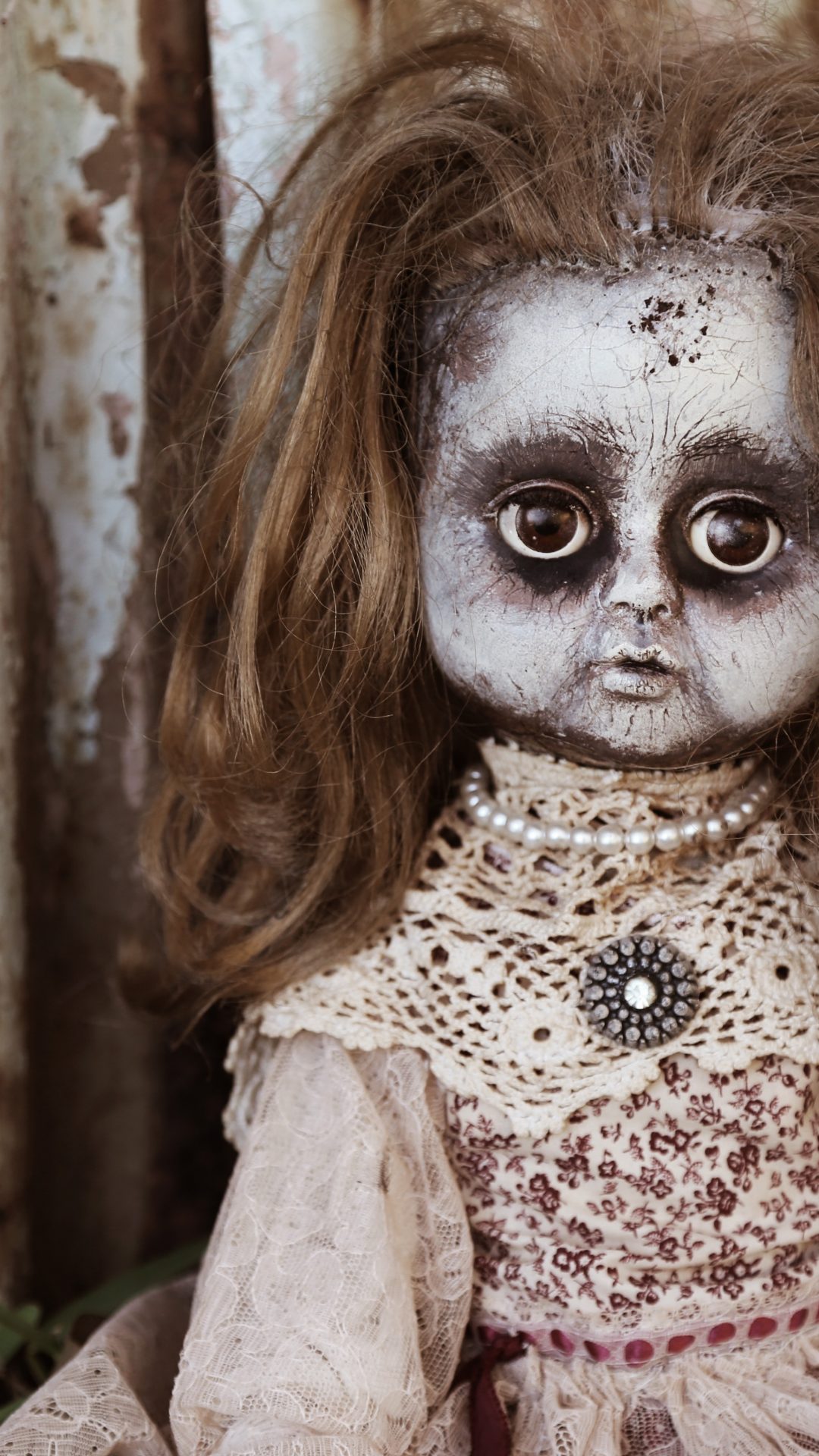 Scary Doll 5K UHD Wallpaper