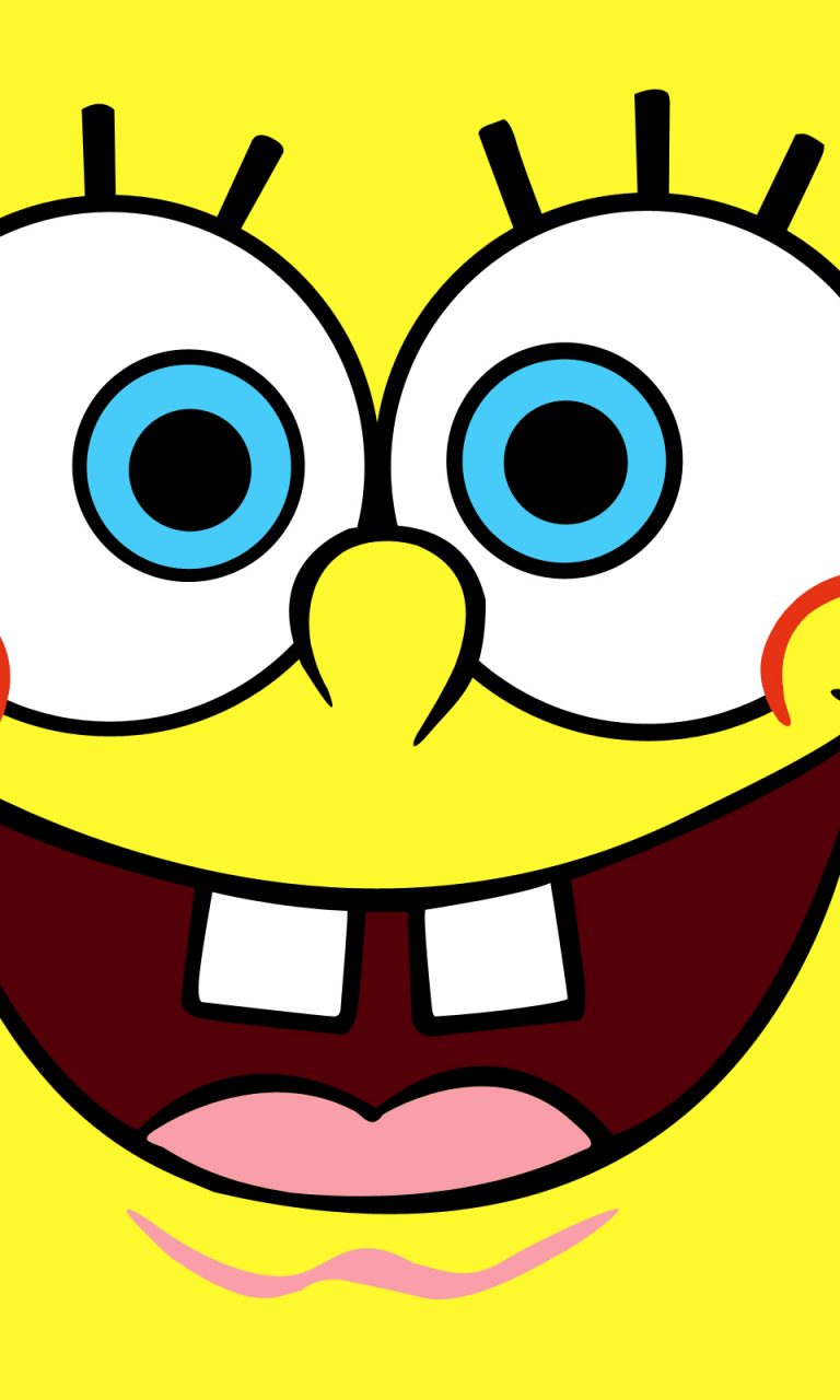 Spongebob Smiley Face HD Wallpaper