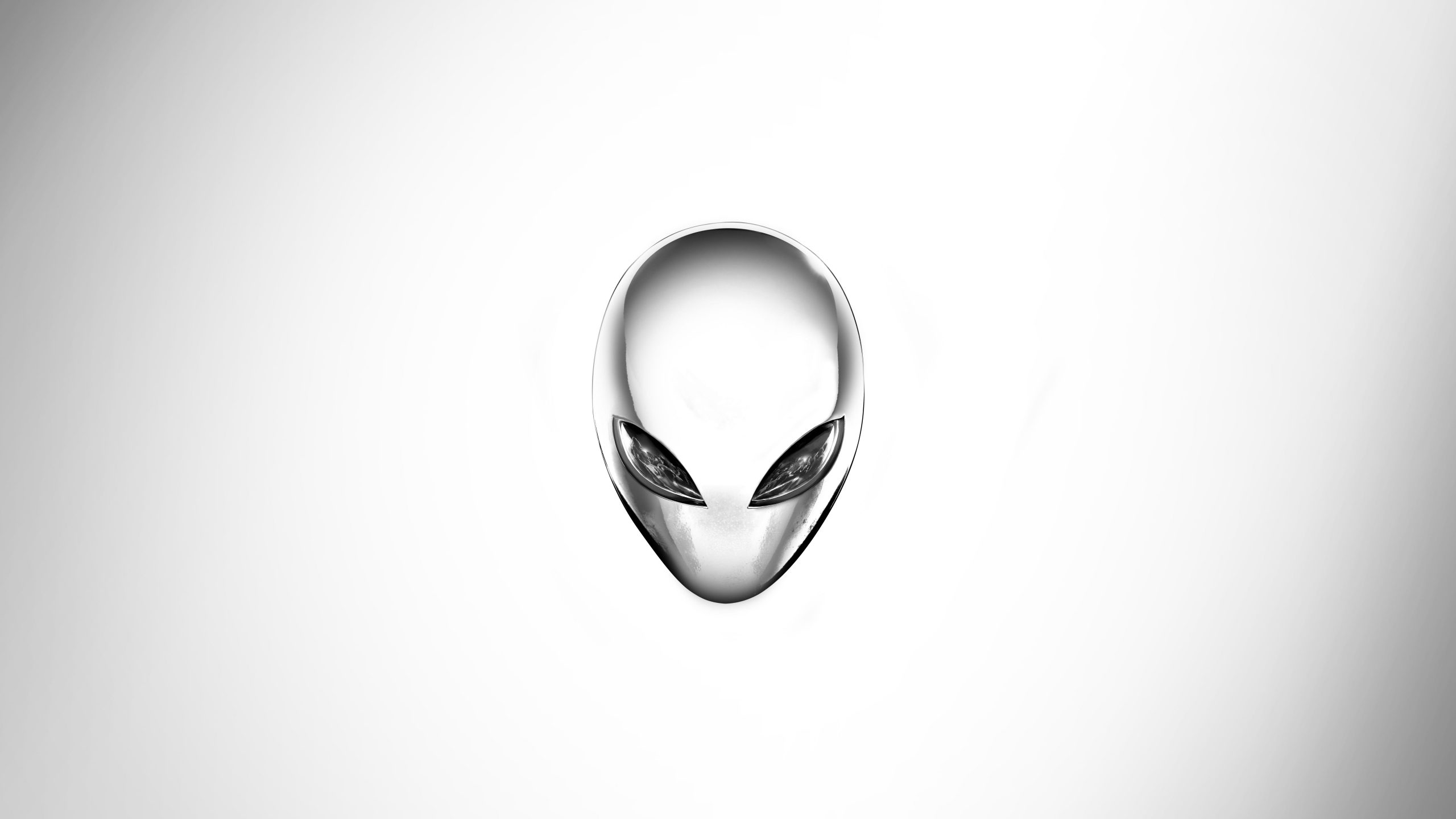 Alienware Eclipse Head (White) 8K UHD Wallpaper