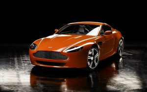 Aston Martin v8 Vantage n400 01 (Dark Orange) HD