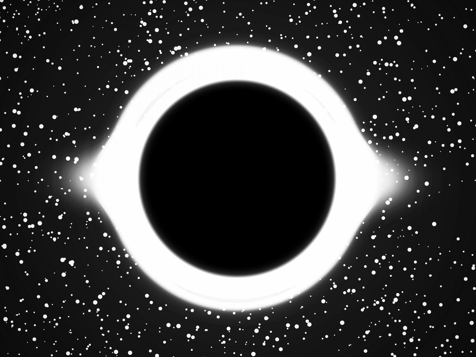 Black Hole 4K UHD Wallpaper