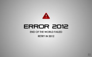 Error 2012: end of the world failed retry in 3012