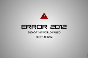 Error 2012: end of the world failed retry in 3012