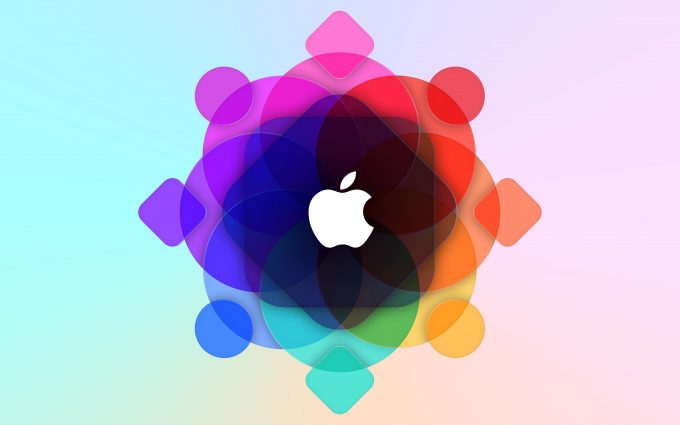 Apple WWDC Colorful Logo 5K