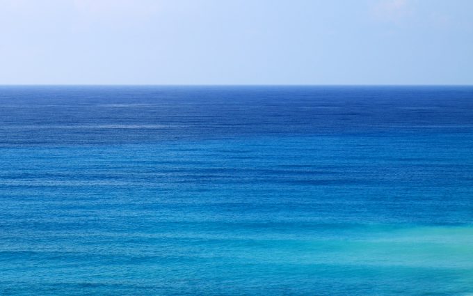 Aqua Blue Ocean