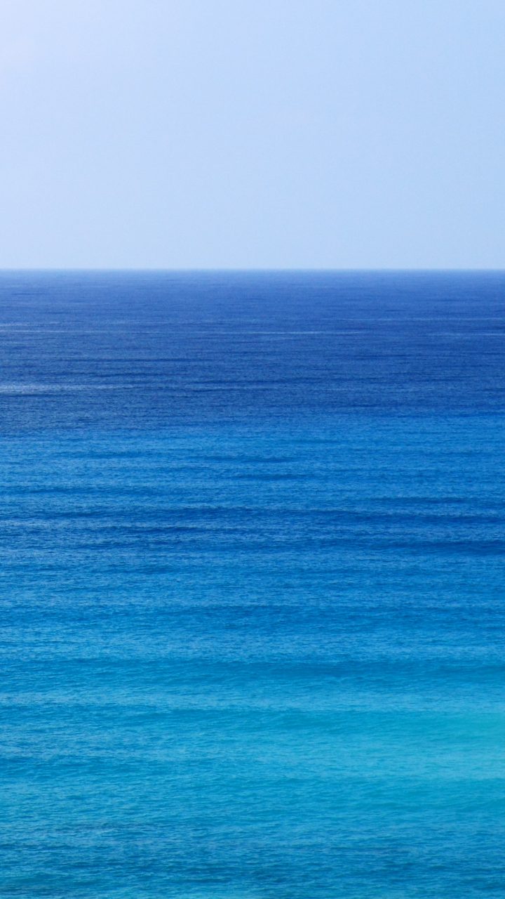 Aqua Blue Ocean 4K UHD Wallpaper