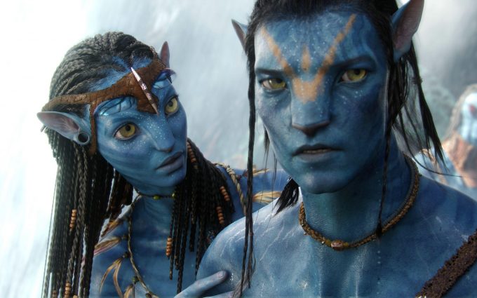 Avatar Neytiri and Jake Sully HD