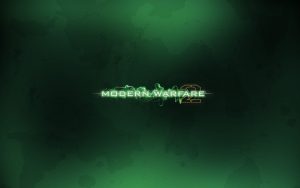 Call of Duty: Modern Warfare 2 Green logo HD