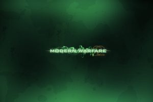 Call of Duty Modern Warfare 2 Green Logo