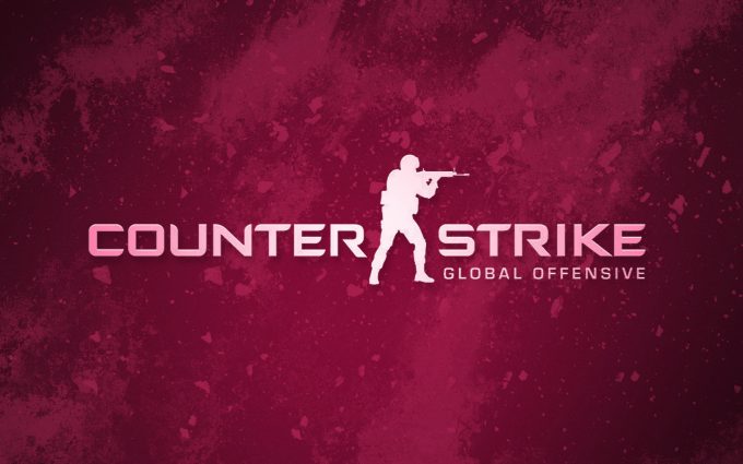 Counter Strike Global Offensive Pink Logo