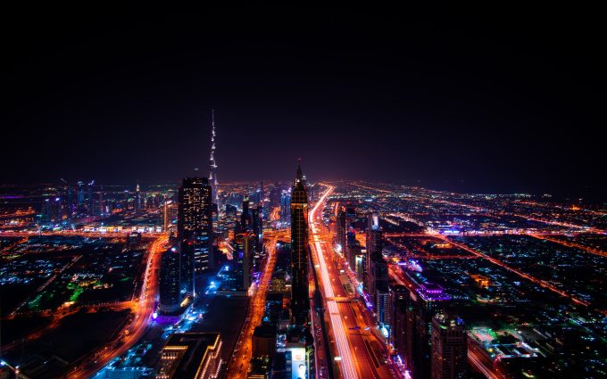 Dubai At Night 7K