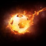 Inflamed Soccer Ball