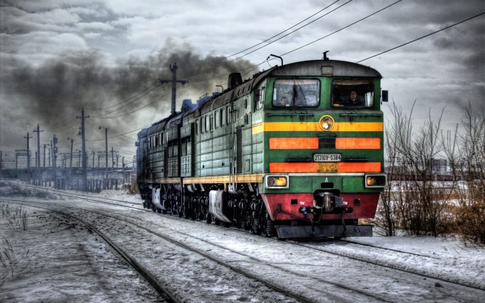 Locomotive in Russia