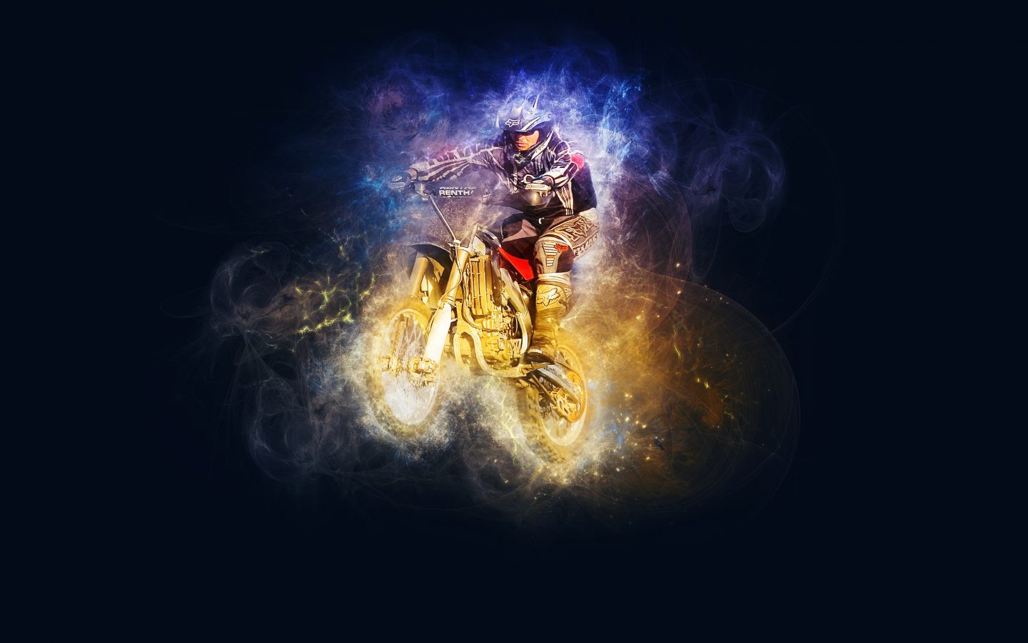 Motocross Riding 4K UHD Wallpaper