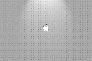 Silver Apple Logo HD