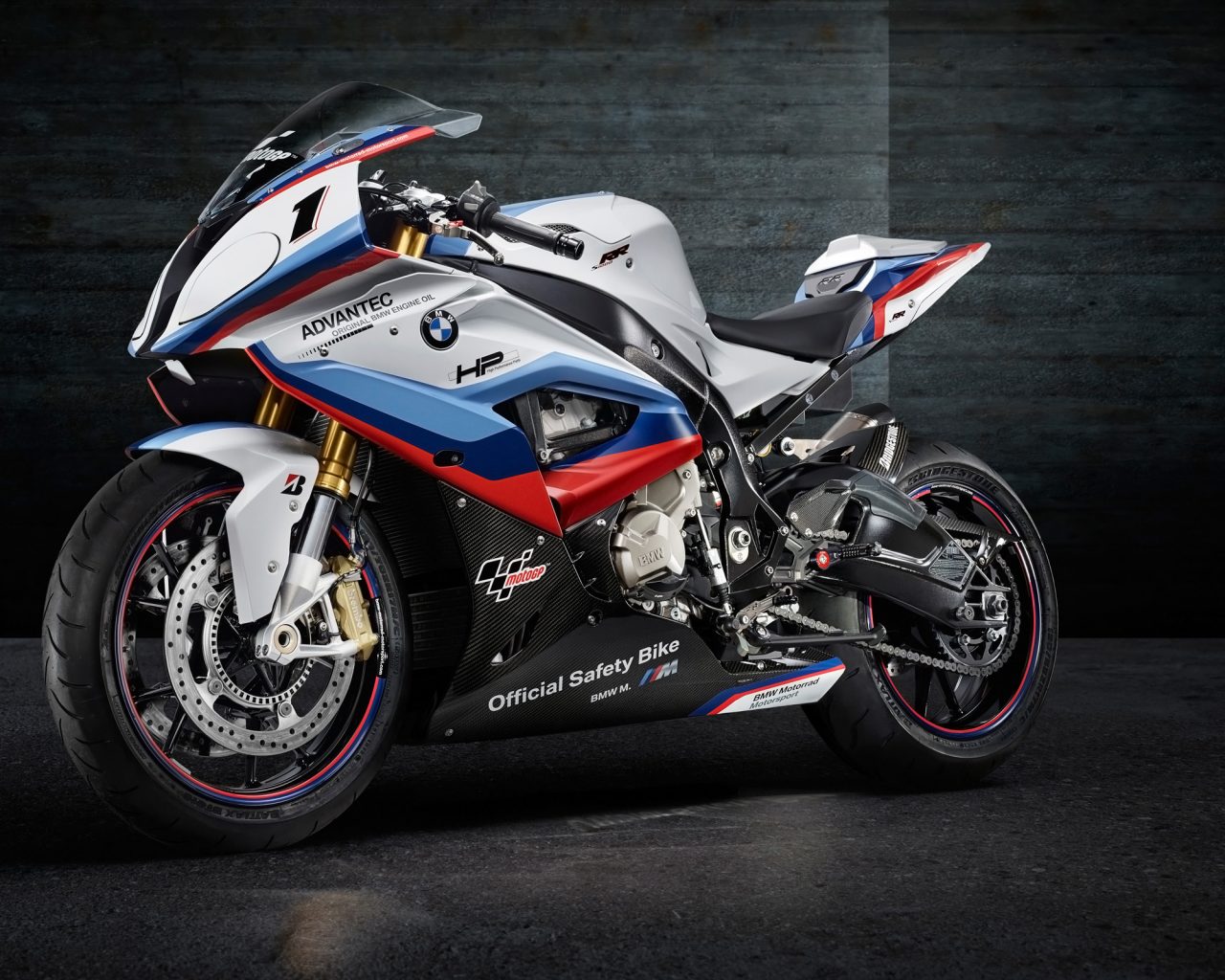 BMW S1000RR MotoGP Safety Bike HD Wallpaper