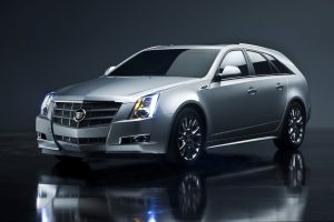 Cadillac CTS Sport Wagon 2014 (Silver) HD