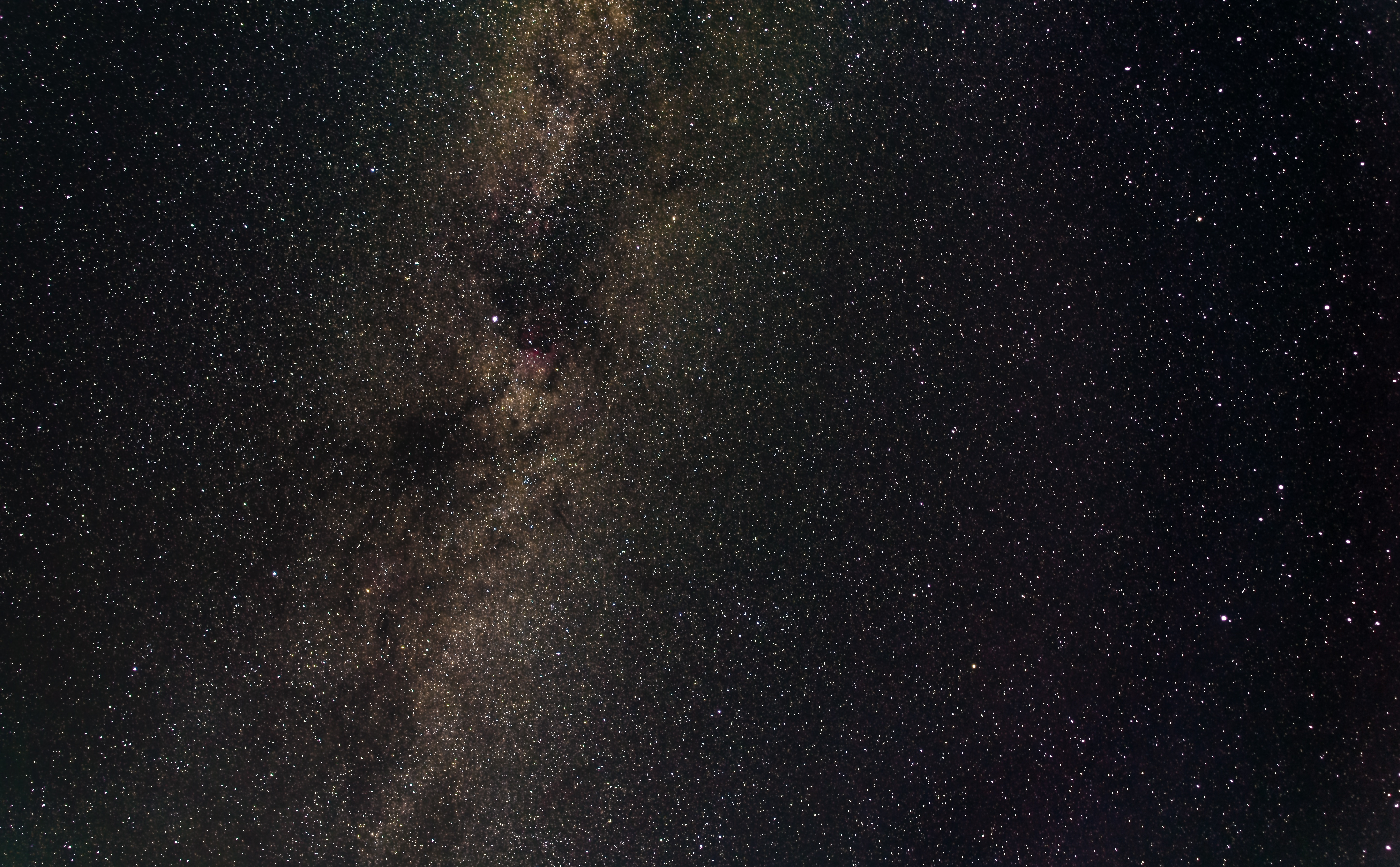Dark Starry Sky 5K UHD Wallpaper