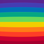 Digital Rainbow Background 6K