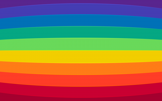 Digital Rainbow Background 6K