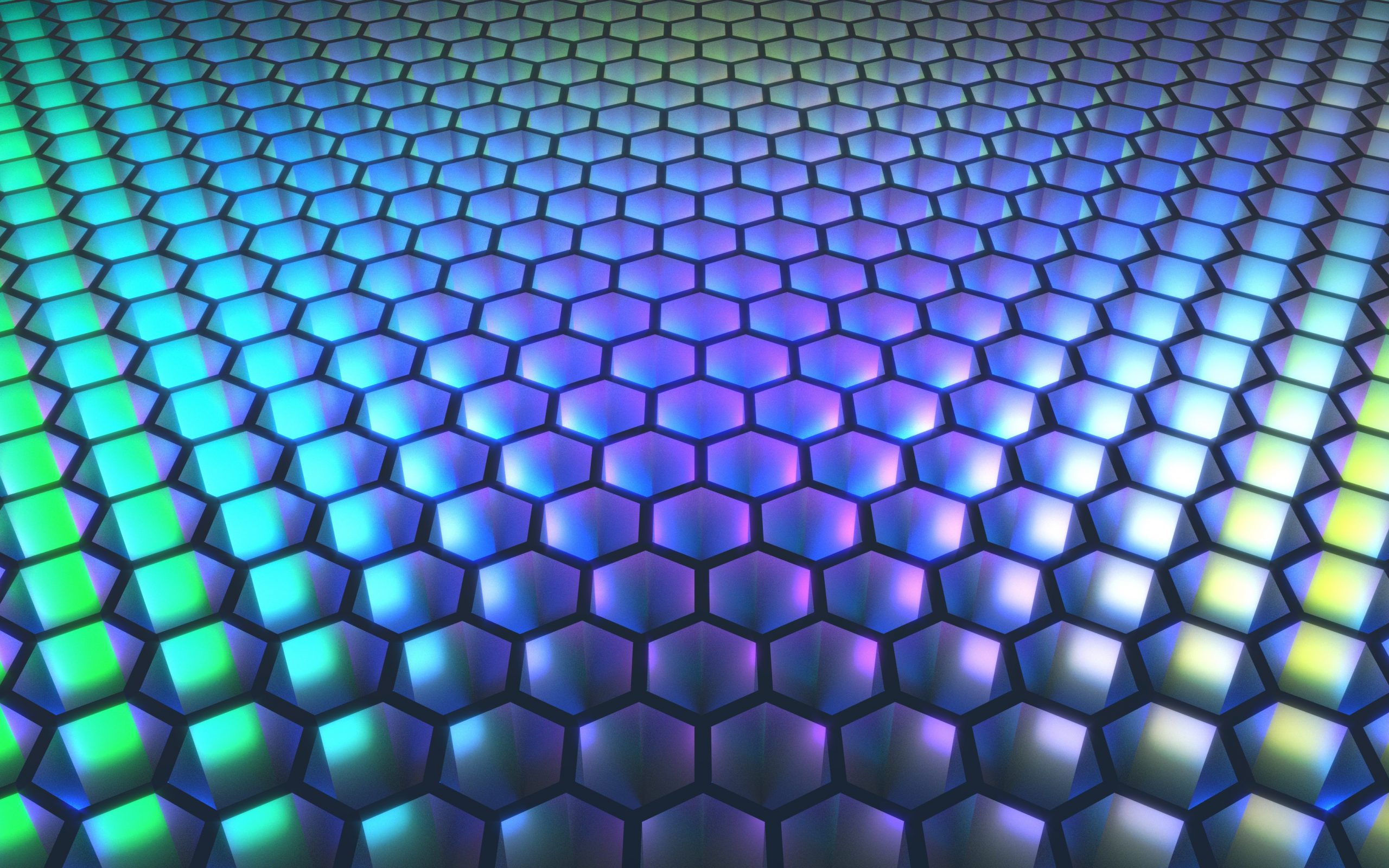 Hexagon Background 4K UHD Wallpaper 