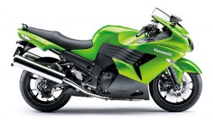 Kawasaki ZZR 1400CC (Green) HD