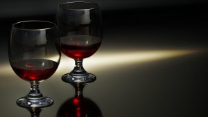 Red Wine Glasses 4K