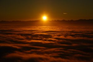 Sunrise Above The Clouds 8K