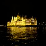 The Hungarian Parliament Building At Night