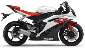 Yamaha R6 2009 02 (Red & White) HD