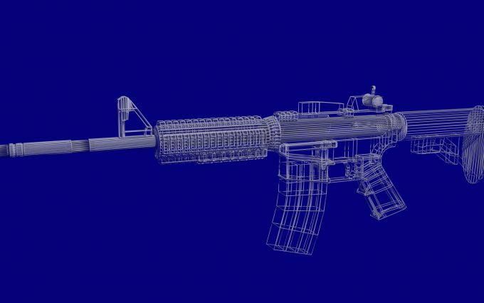 3D M4A4 4K