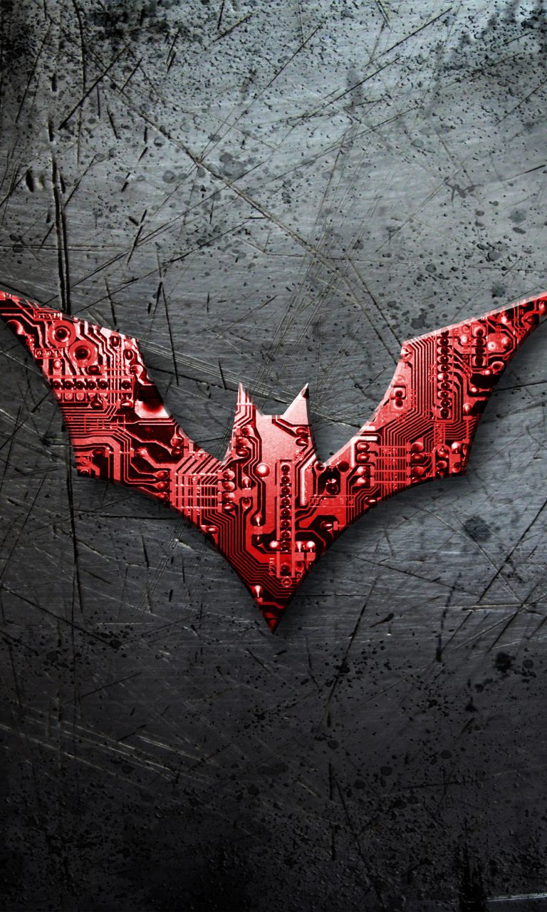 Batman Beyond Logo 4K UHD Wallpaper