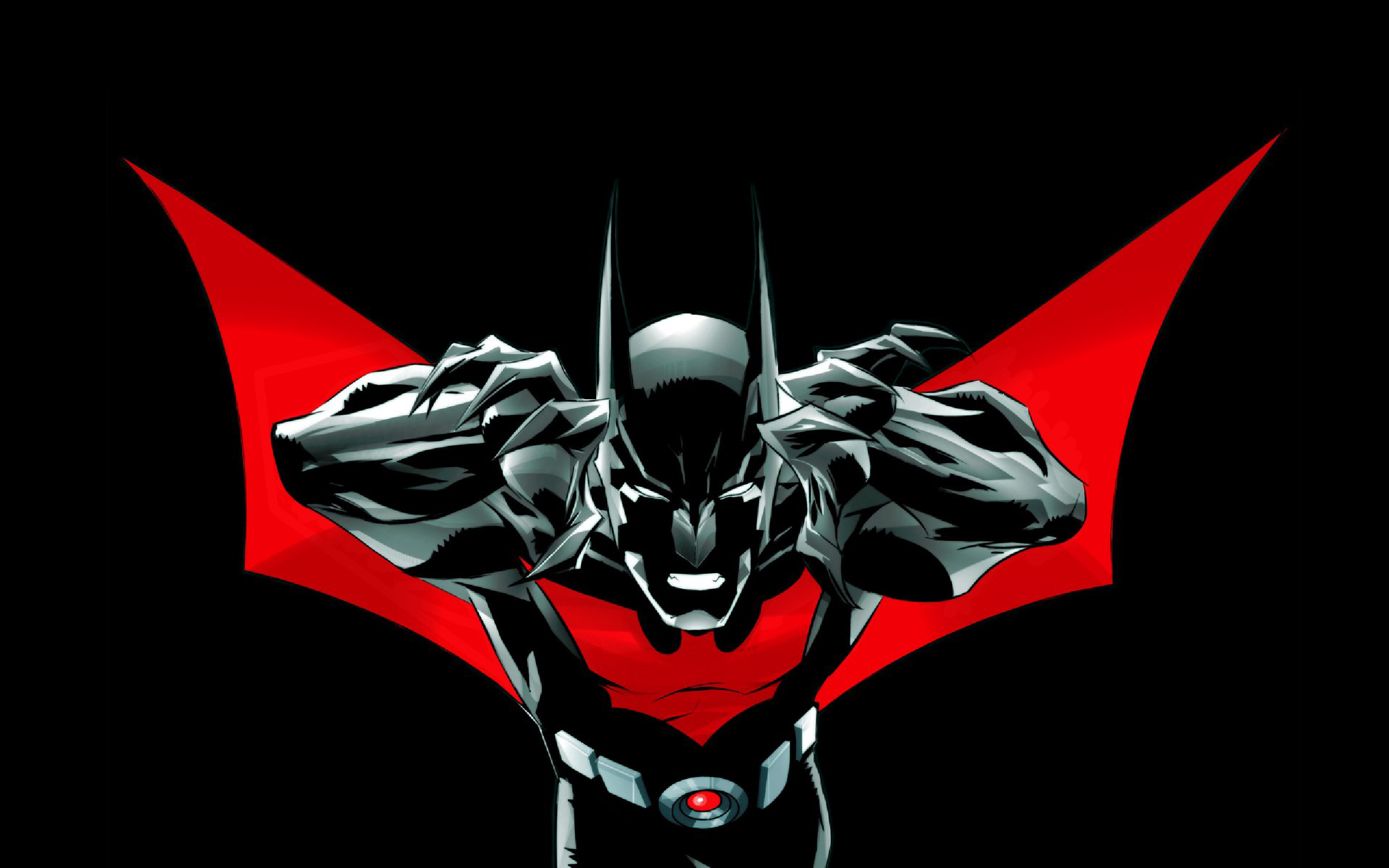 Black & Red Batman (DC Comics) 5K UHD Wallpaper