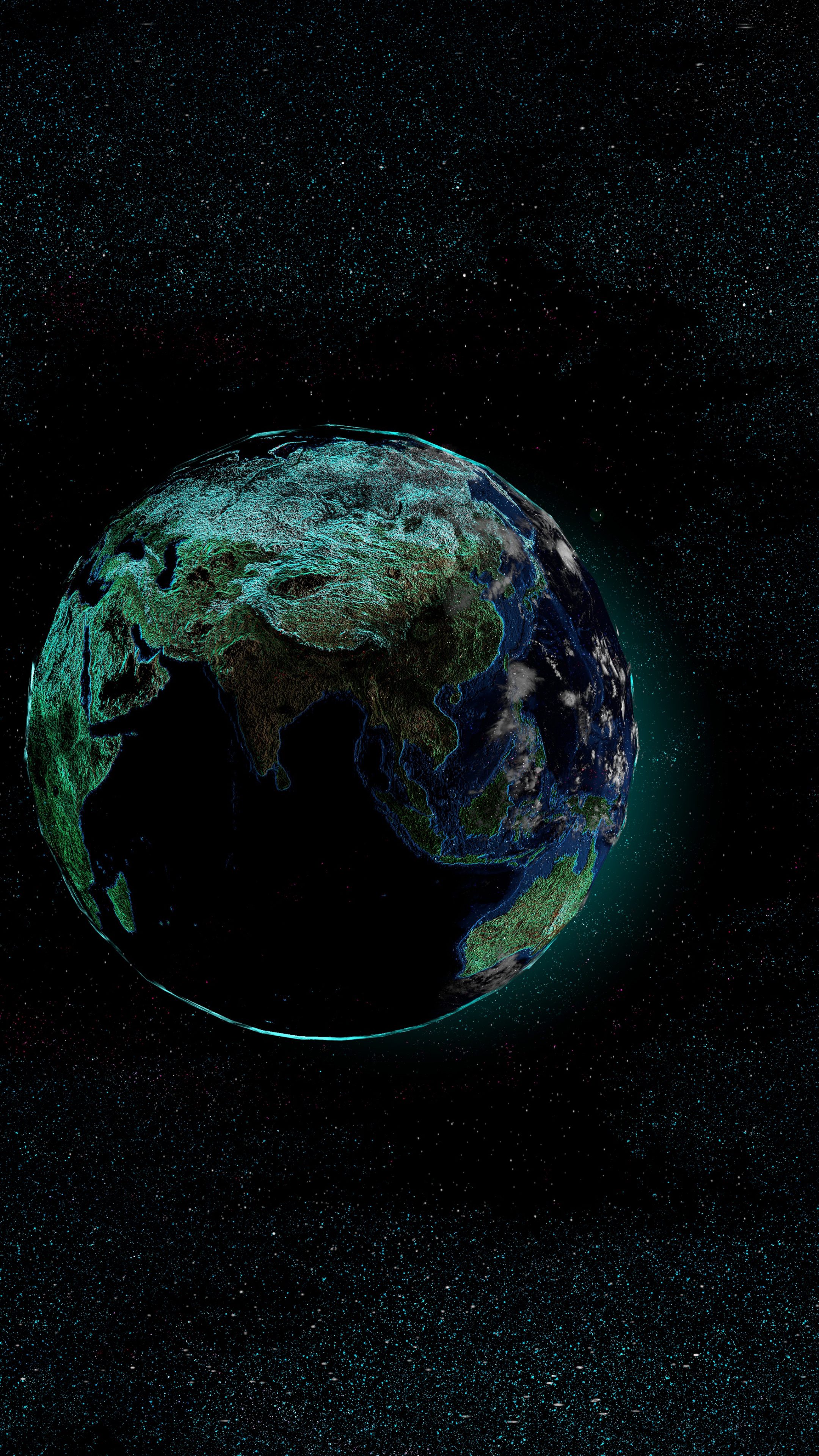 Digital Earth 4K UHD Wallpaper