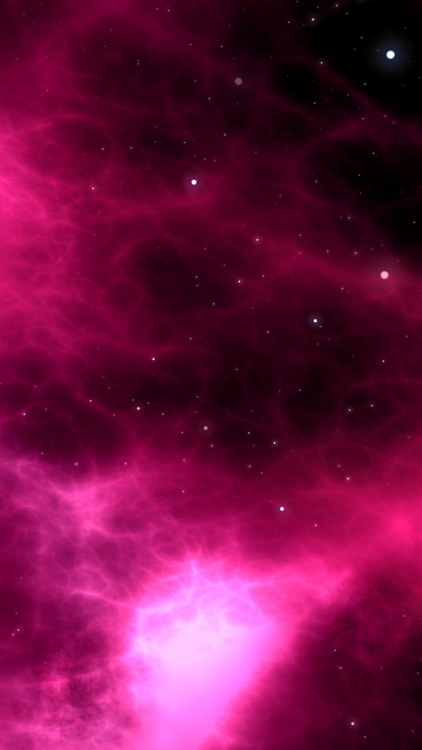 Pink Galaxy 4K UHD Wallpaper