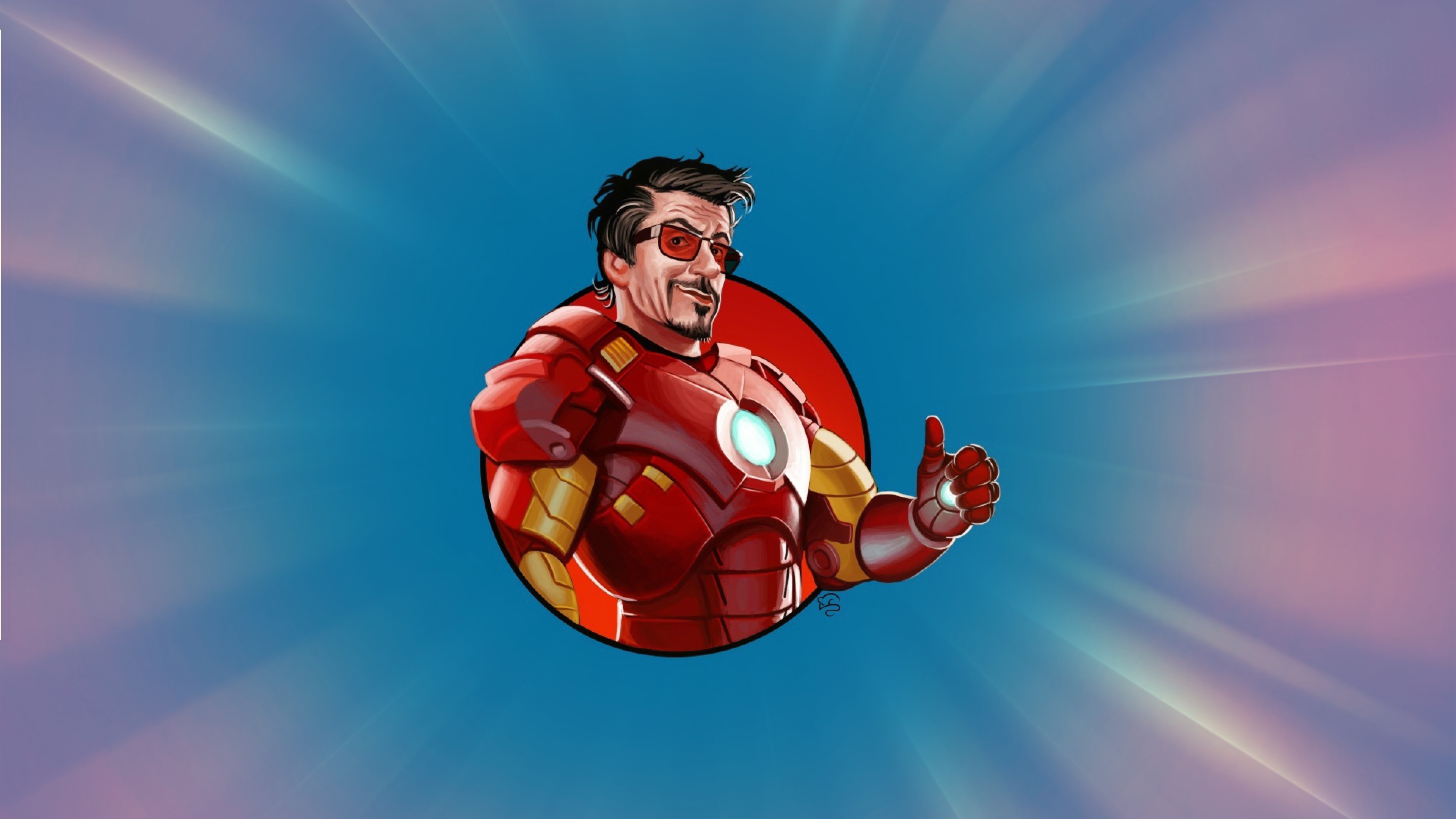 Tony Stark (Iron Man) 4K UHD Wallpaper