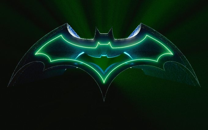 3D Batman Logo HD