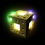 3D Colorful Light Cube