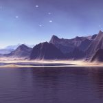 Alien Planet Mountain Lakes 4K