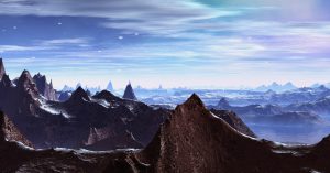 Alien Planet, Mountains HD