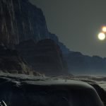 Alien Planet Rocky Mountains 4K