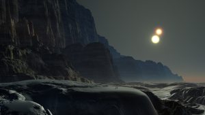 Alien Planet, Rocky Mountains 4K