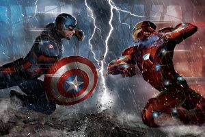 Captain America: Civil War (2016) ”Iron Man vs Captain America” 5K