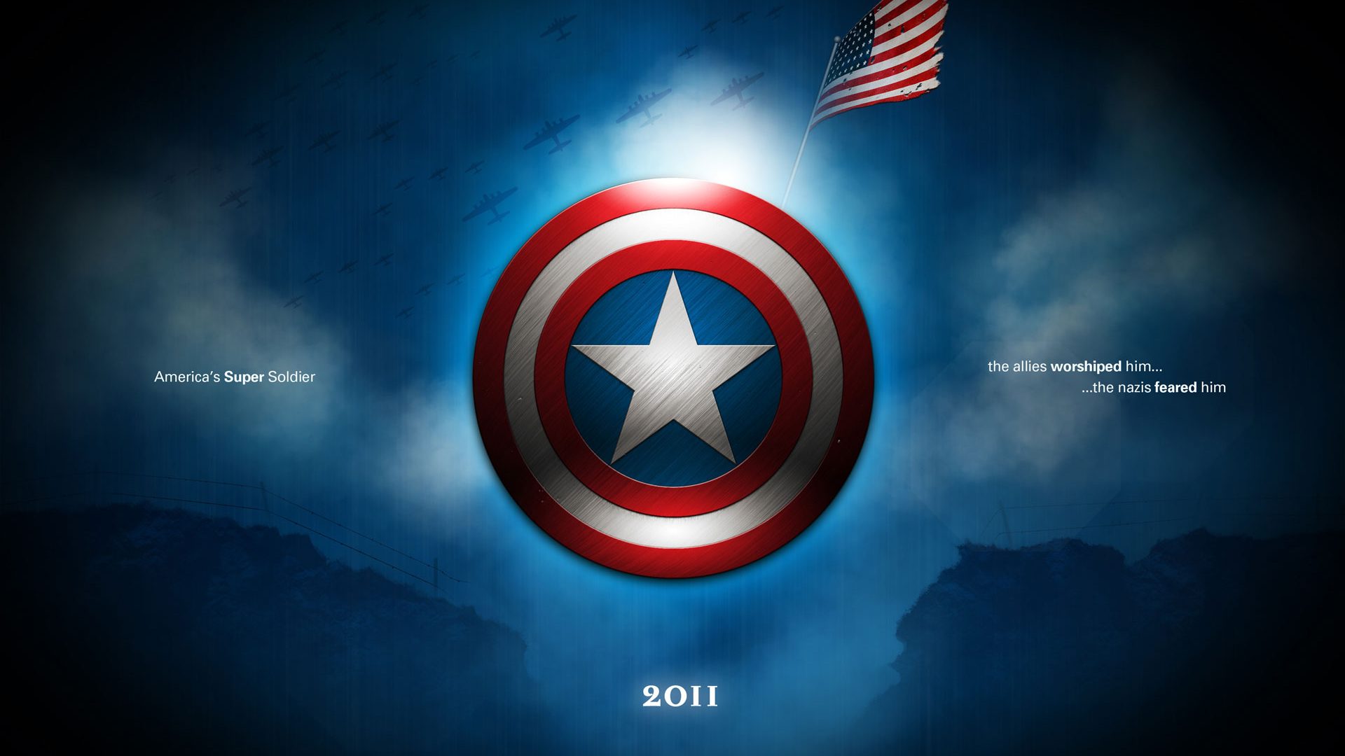 Captain America S Shield Hd Wallpaper